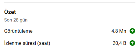 YouTube İstatistikleri